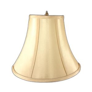 Fabric Lamp Shade Tapered Dual Layer Arbor Mount Medium Size